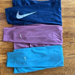 Set of 3 Nike DriFit Leggings